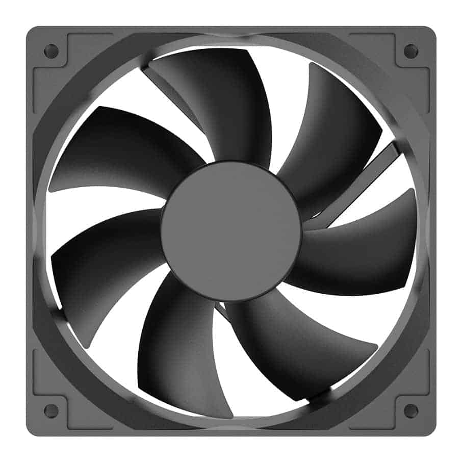 (image for) Akasa 120mm Smart Strong Airflow PWM Fan Black